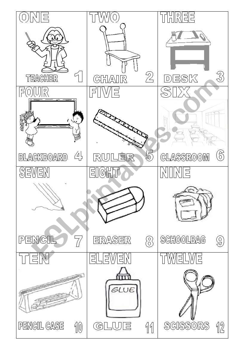 MEMORY GAME worksheet