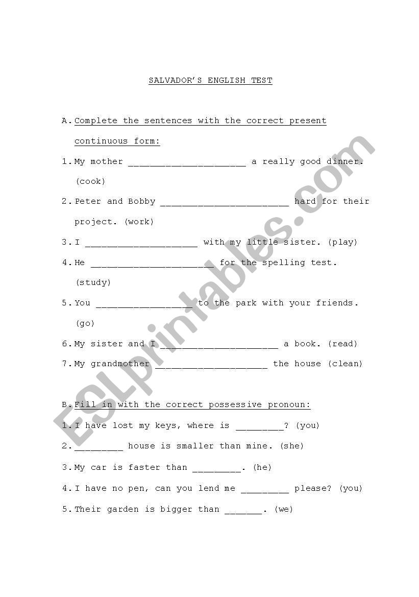 english-worksheets-3rd-grade-english-test