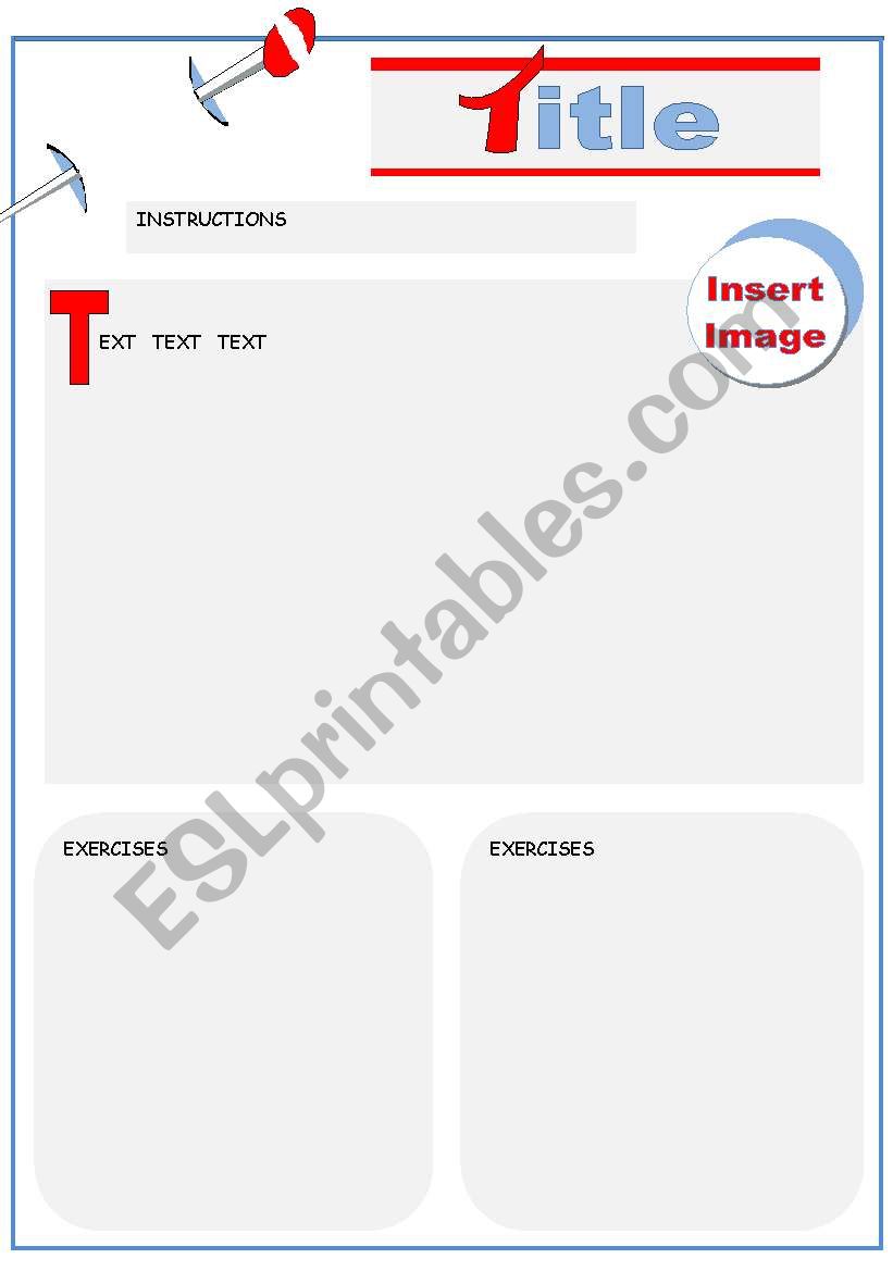 Template 8 worksheet