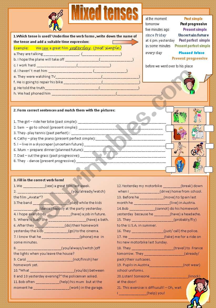 mixed-tenses-esl-worksheet-by-lcio