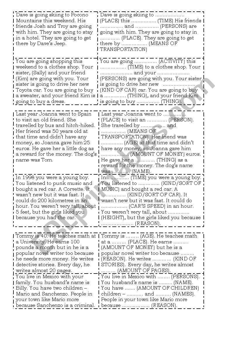 WH-questions worksheet