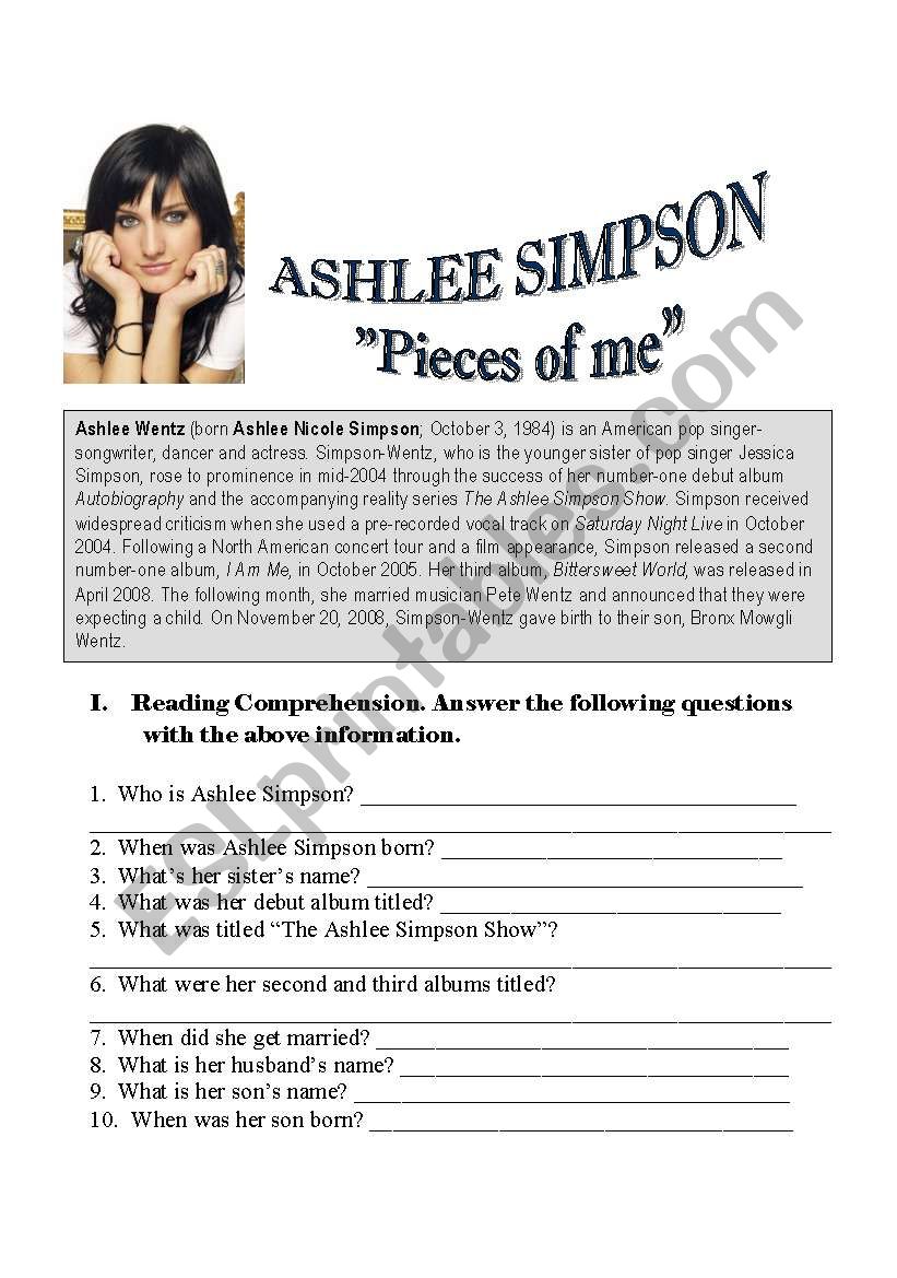 Ashlee Simpson 