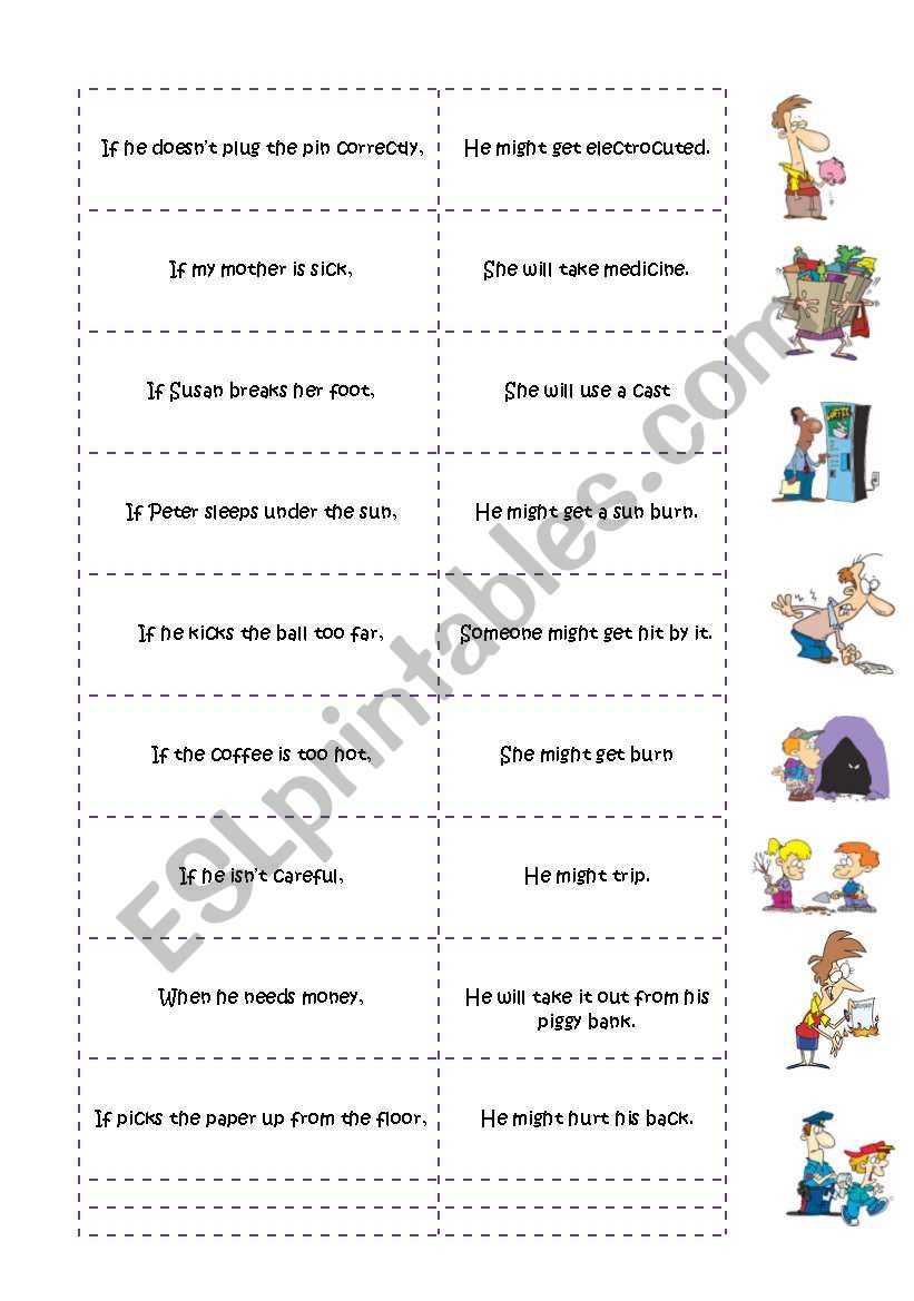 Conditional Sentences Type 1 Oral excersice