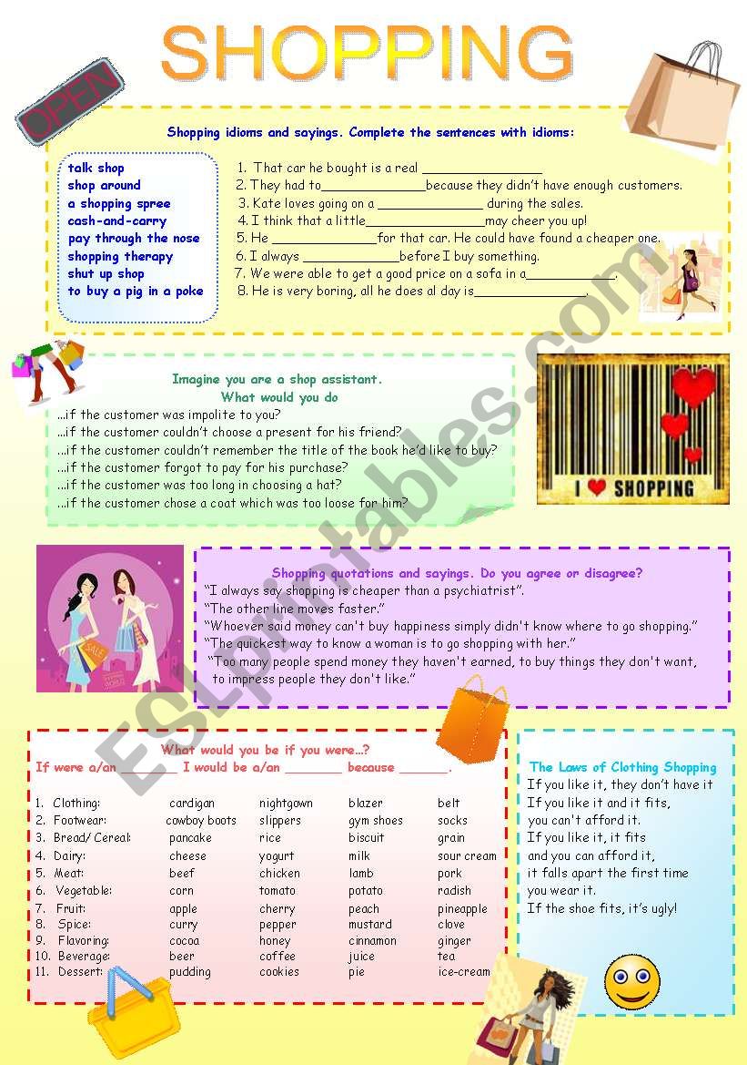 Shops and shopping текст. Shops and shopping задания. Магазины Worksheets. Shopping задания Worksheet. Shopping and shopping задание.