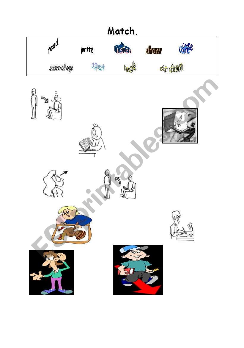 verbs worksheet