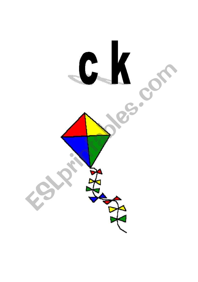 Flashcards to be used with Jolly Phonics books