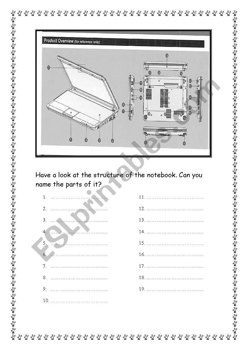 COMPUTER STRUCTURE worksheet