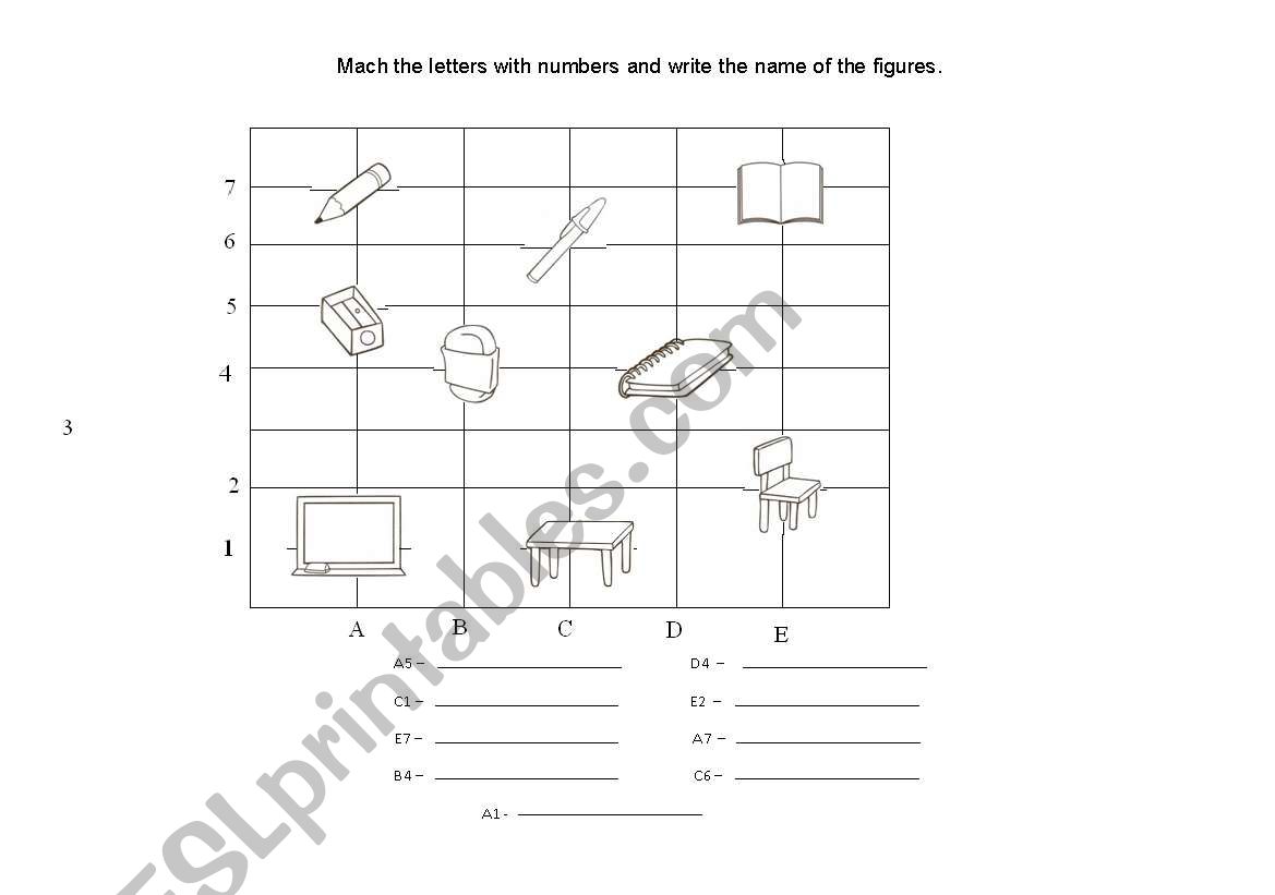 school objectives worksheet