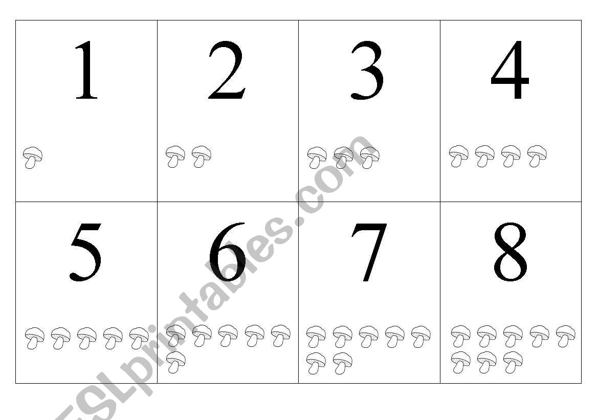 numbers worksheet