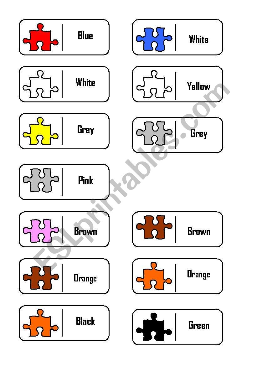 colours worksheet