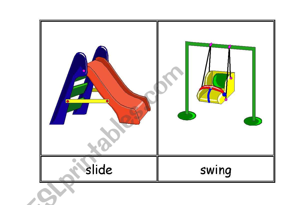 flash cards - toys worksheet