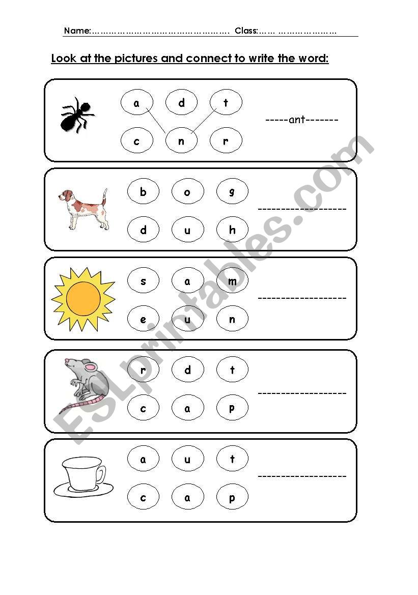 making words worksheet