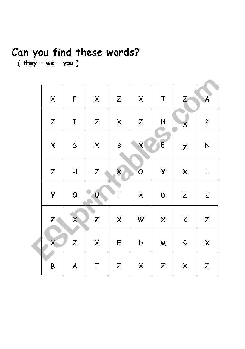 crosswords worksheet