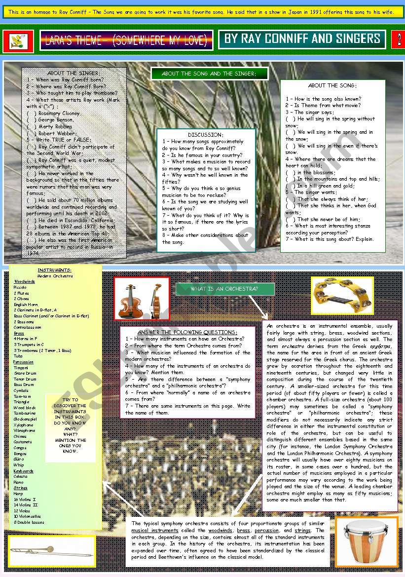 SOMEWHERE MY LOVE (LARAÂ´S THEME) - RAY CONNIFF AND SINGERS - PART 02