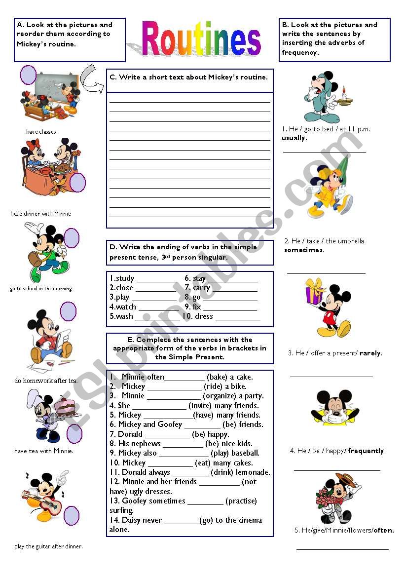 Simple Present (02.03.10) worksheet