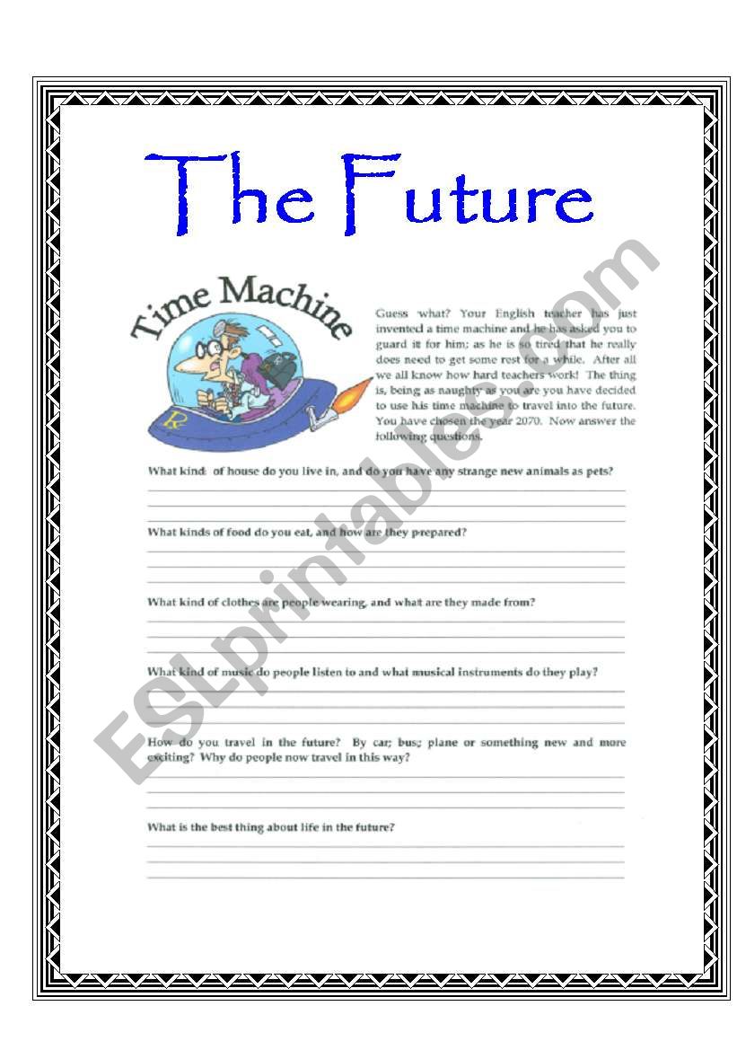 future worksheet