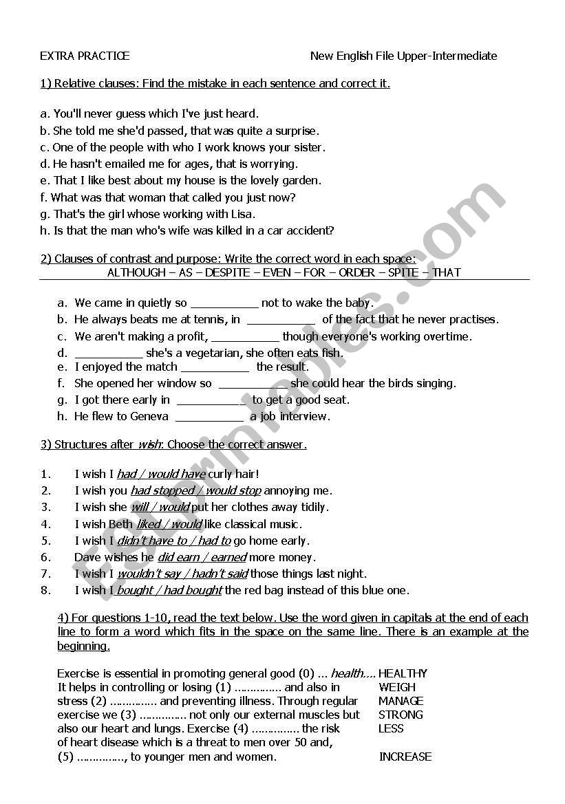 Mixed conditionals worksheet