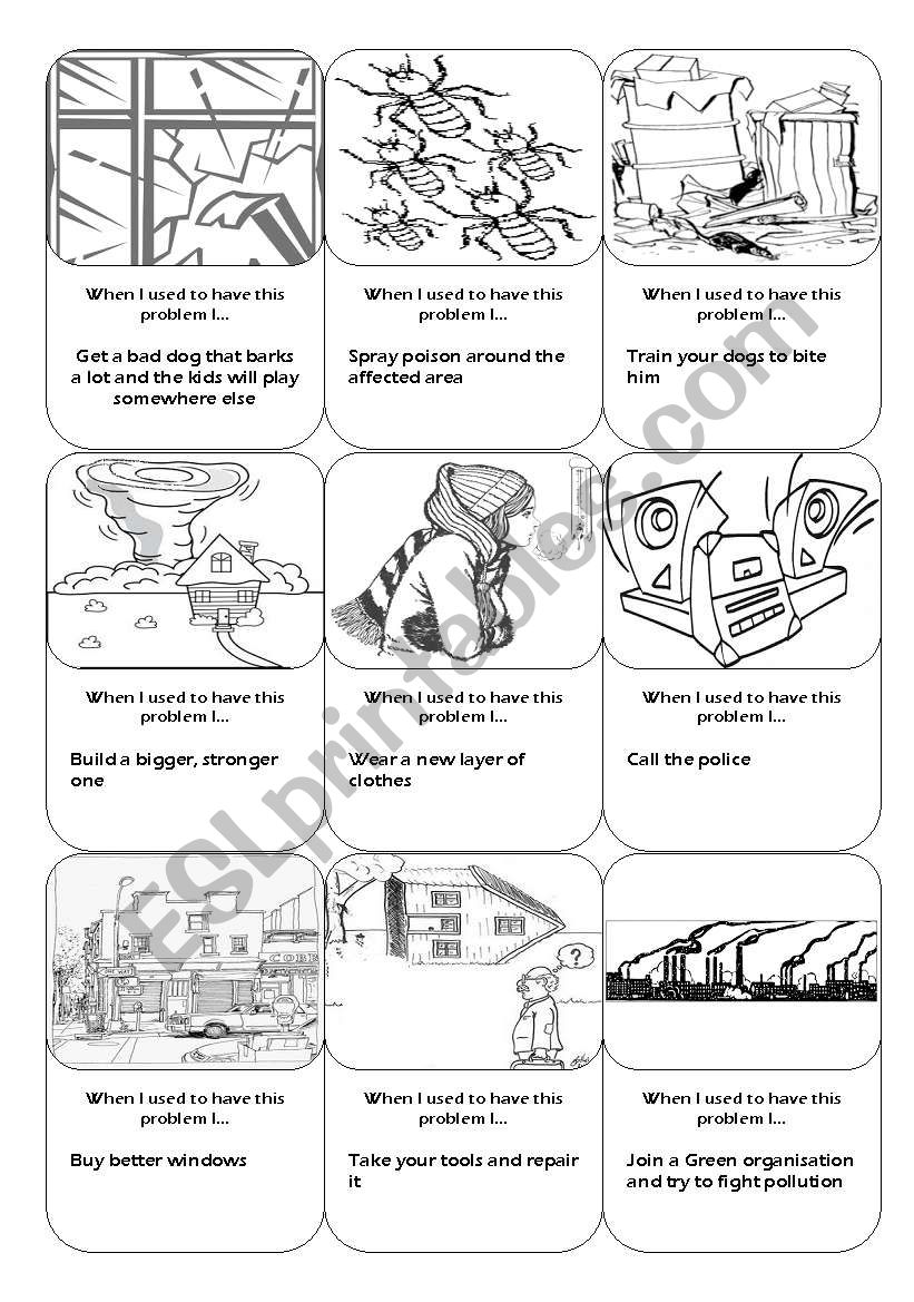 problems with and around the house 2/3 (solutions)