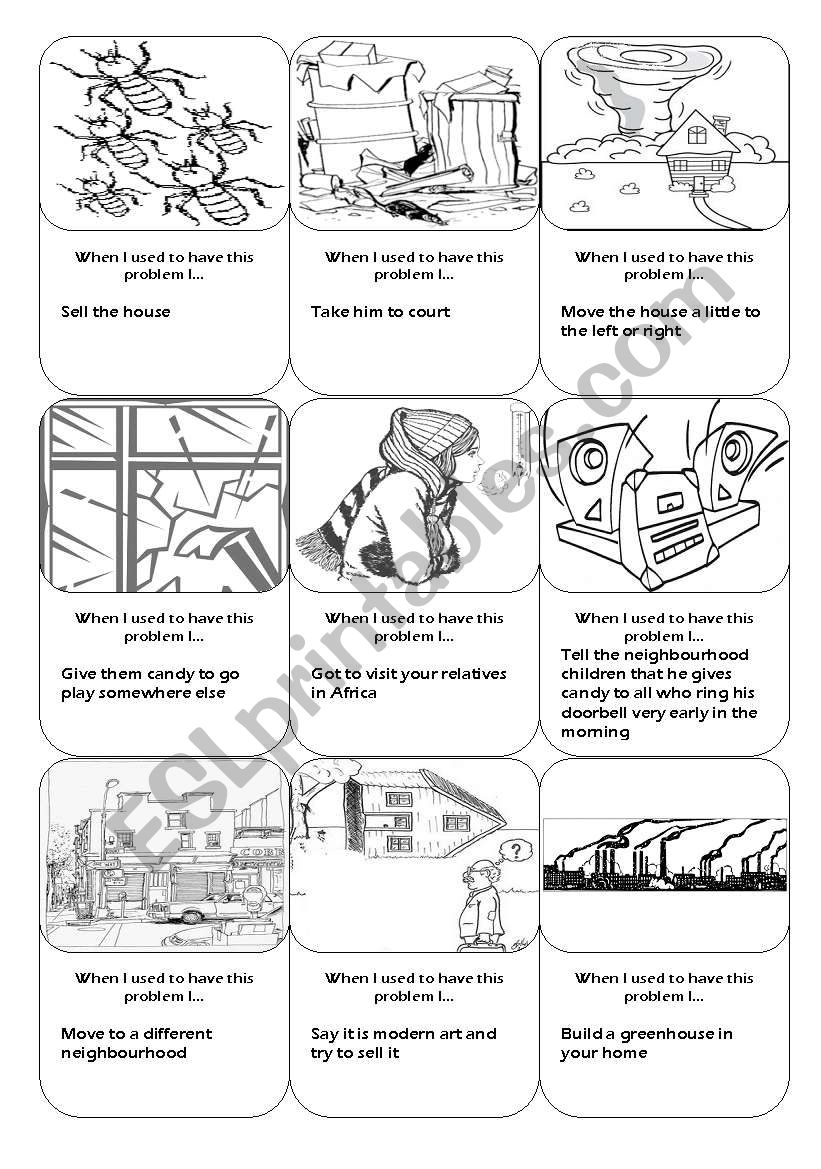 problems with and around the house 3/3 (solutions)