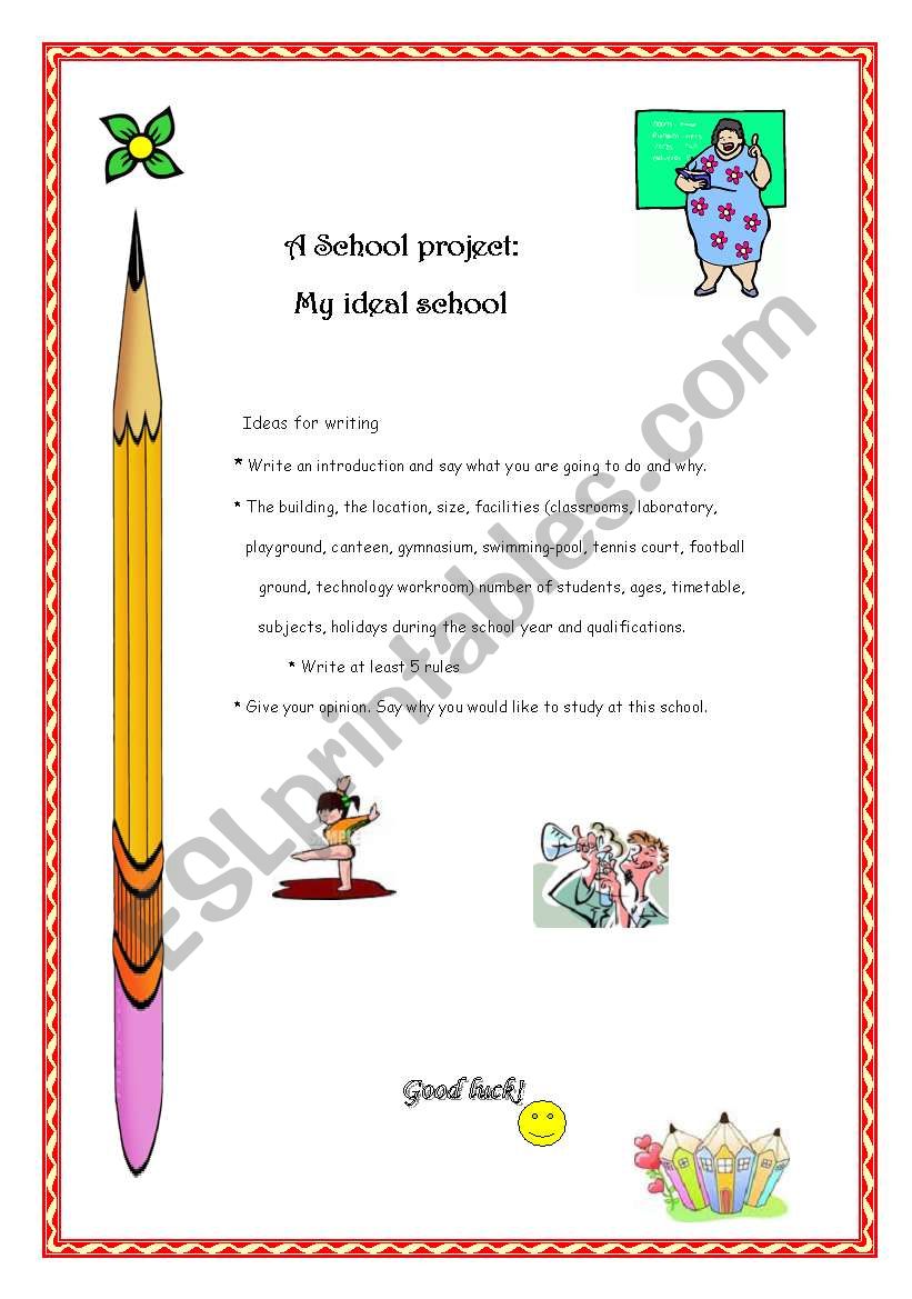 essay ideal school