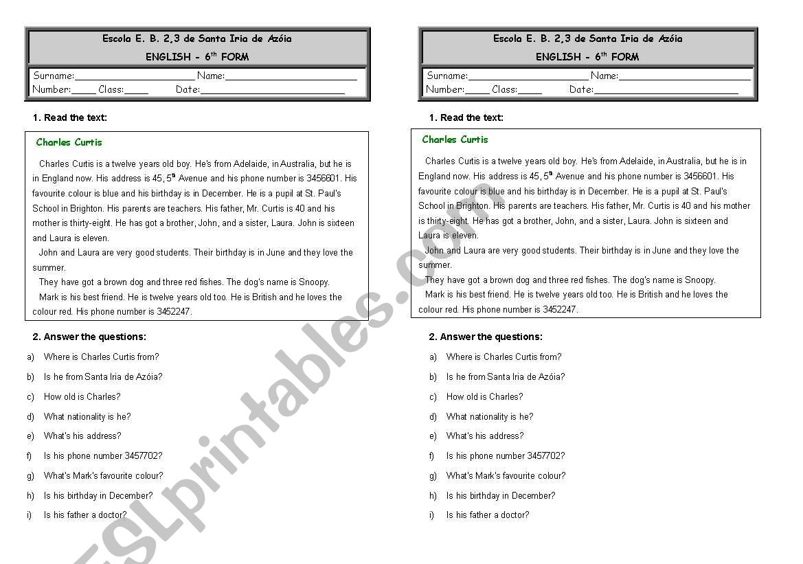 Worksheet worksheet