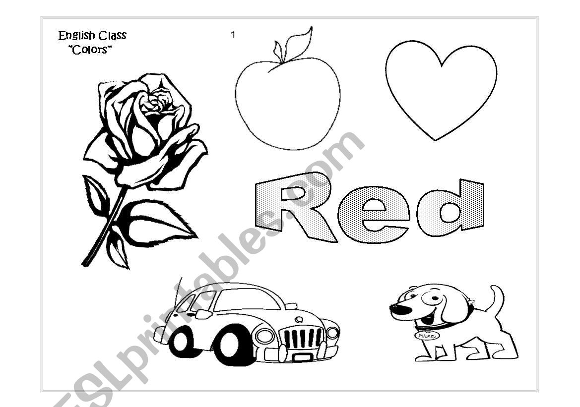 Red worksheet