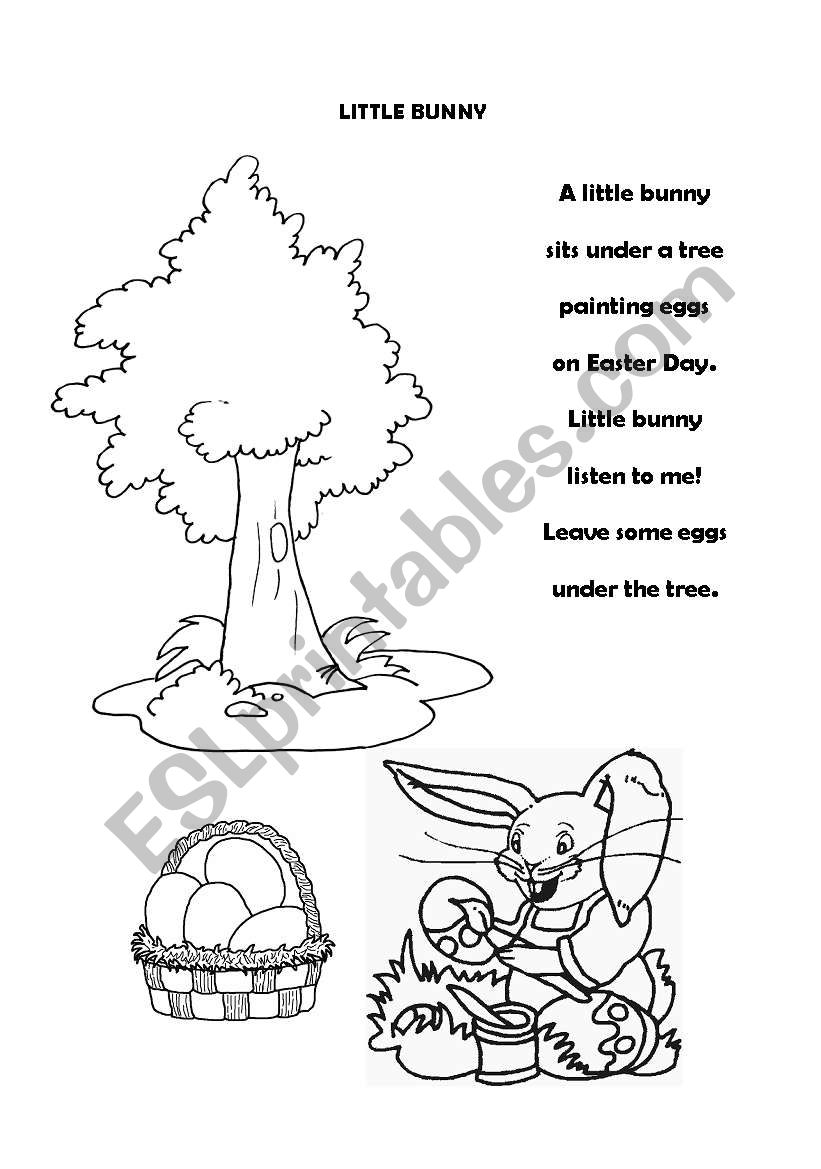  Little Bunny worksheet