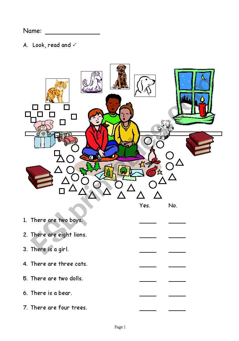 How many sentence practice worksheet