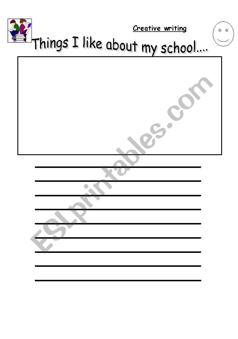 Creative writing worksheet