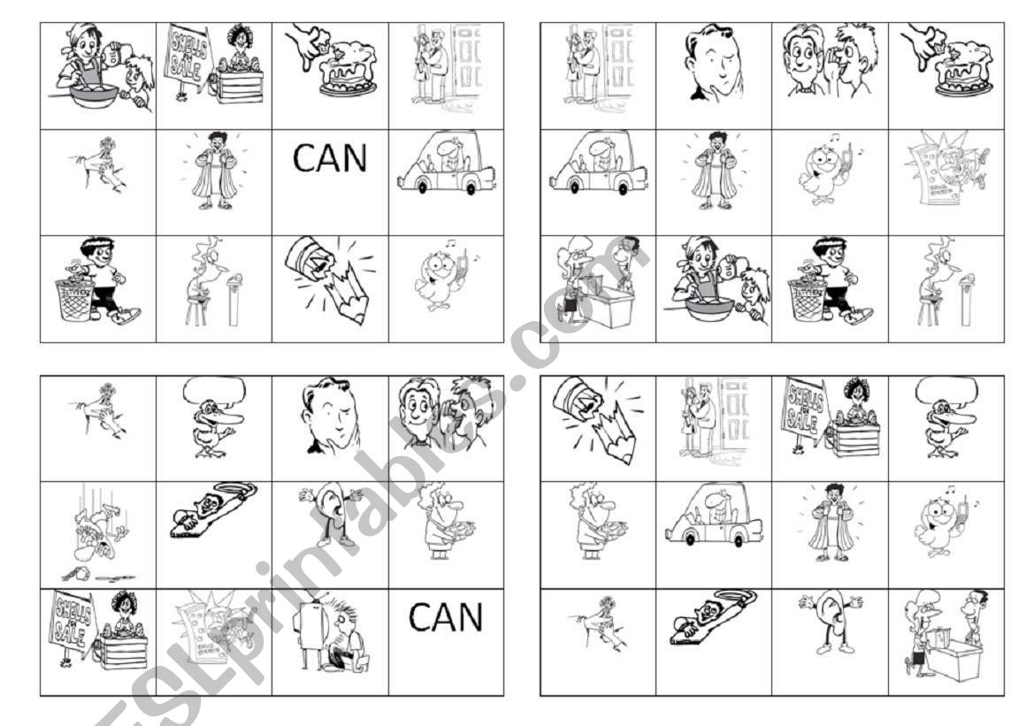 Bingo - irregular verbs part 2