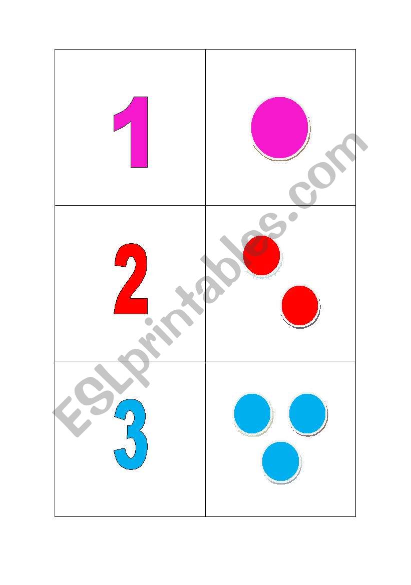 Domino numbers and shapes worksheet