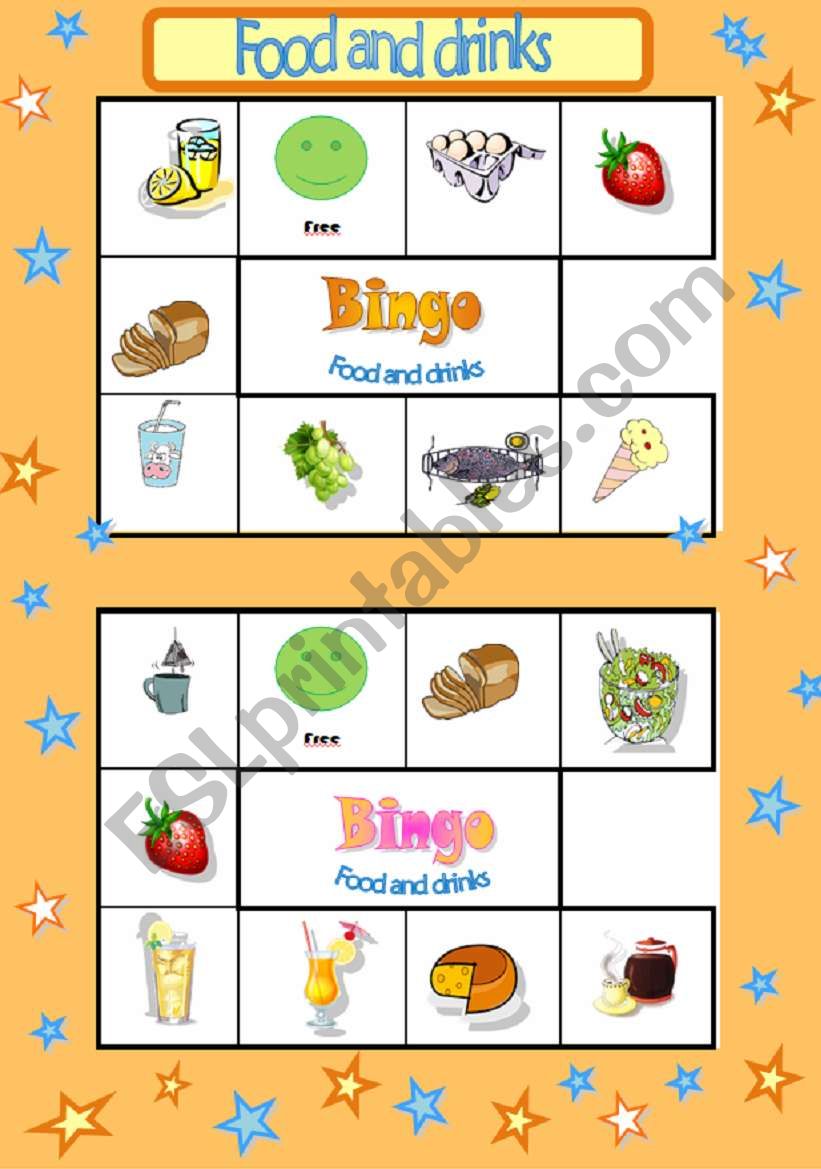 BINGO GAME- PART6/8 worksheet