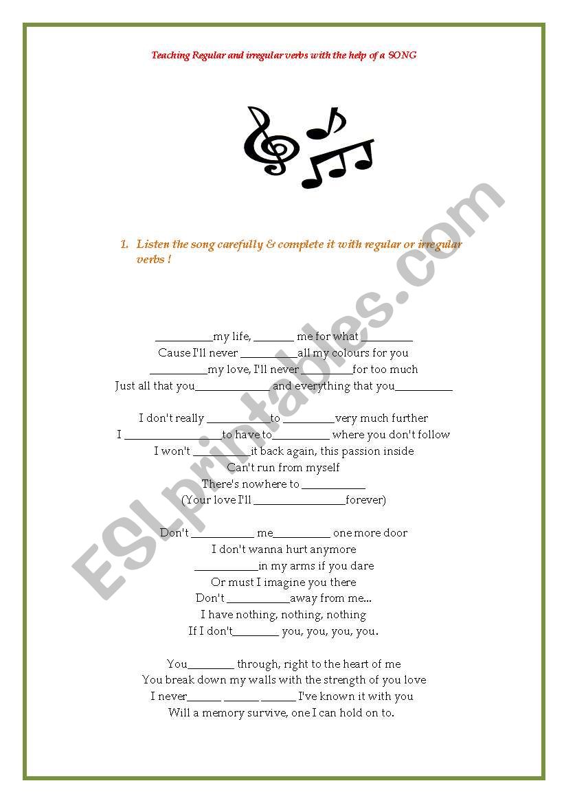 english-worksheets-teaching-regular-and-irregular-verbs-with-the-help-of-a-song-2