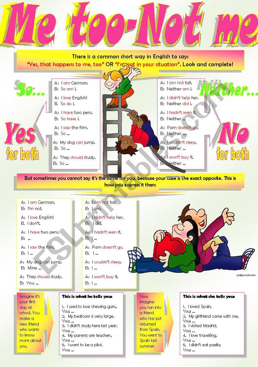 AGREE-DISAGREE worksheet