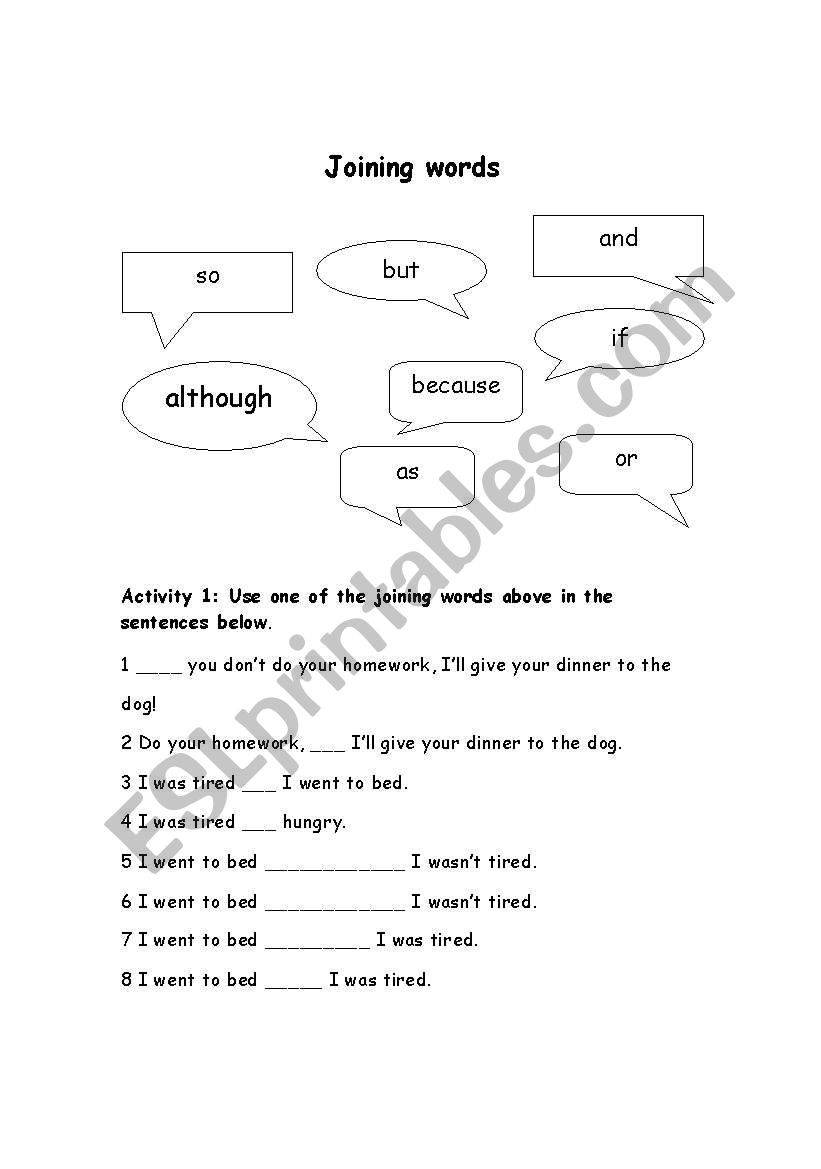 conjunctions-and-although-as-because-so-but-if-or-esl-worksheet-by-voy1