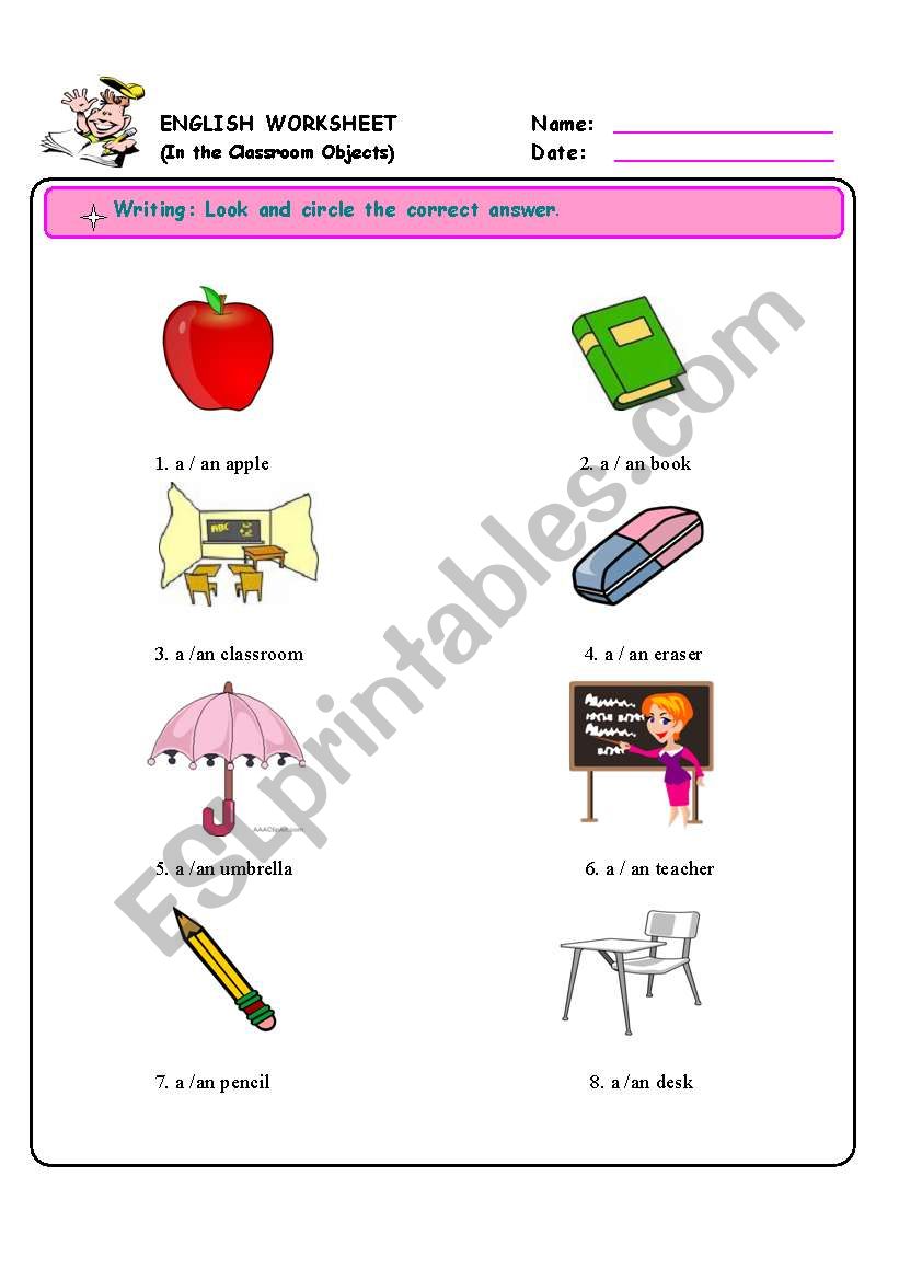 english-worksheets-in-the-classroom-learn-to-use-a-and-an