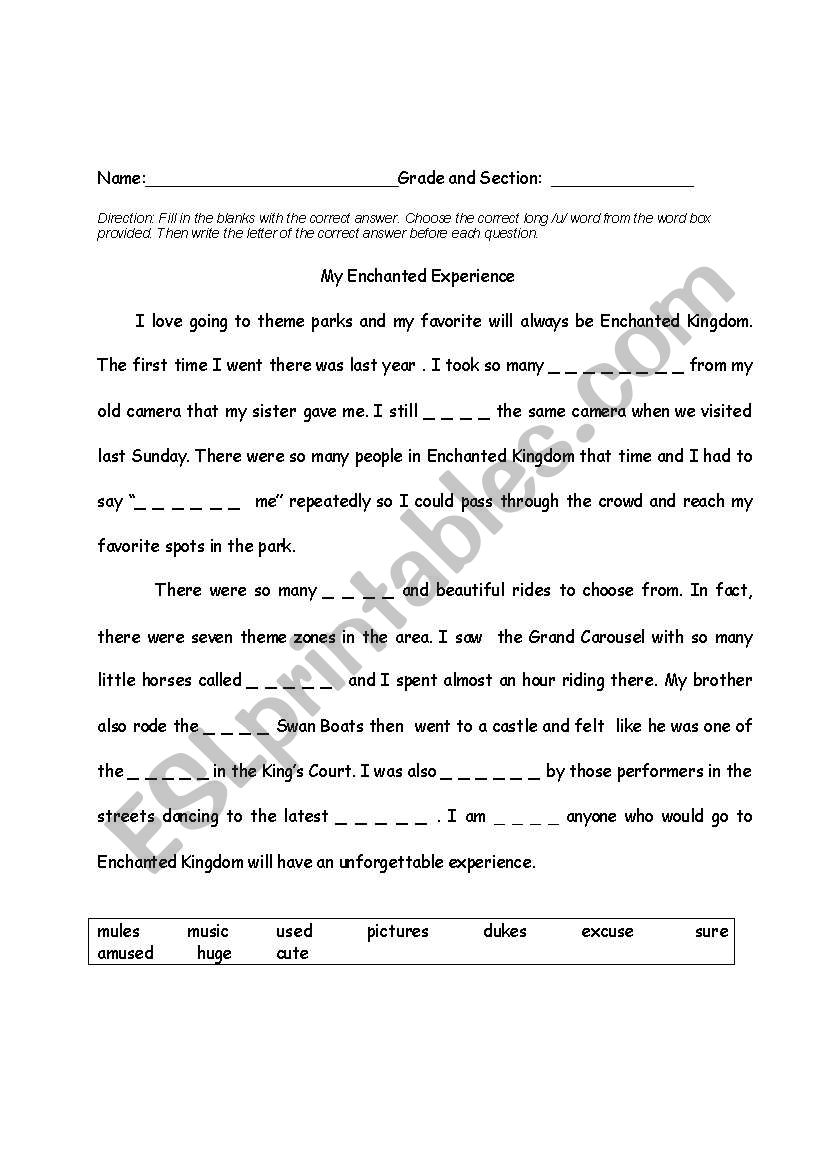 english-worksheets-activity-sheet-using-long-u-words