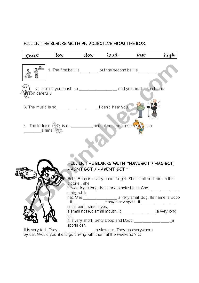 revision page worksheet