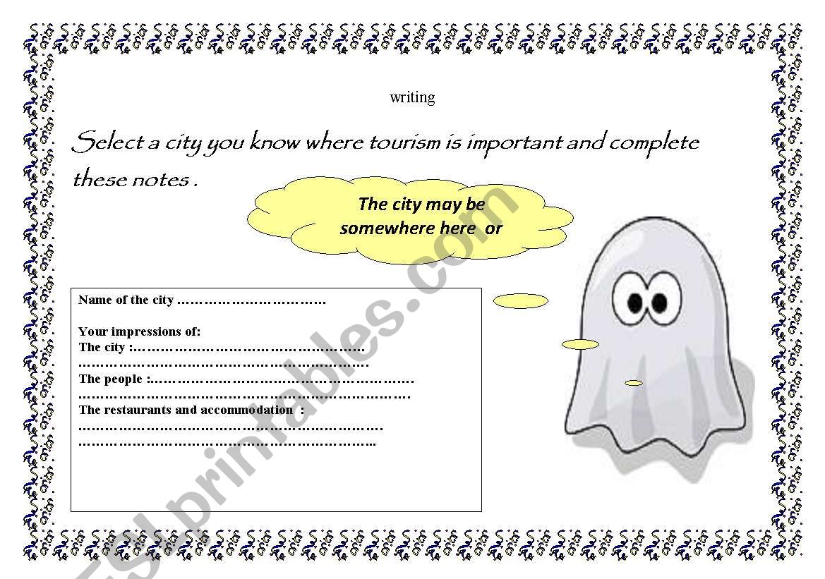 city you know worksheet