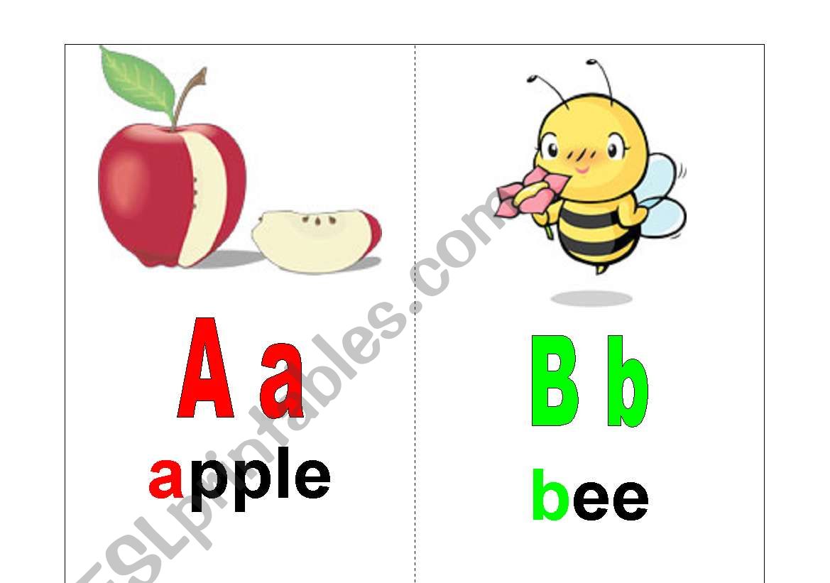 abc flashcards worksheet