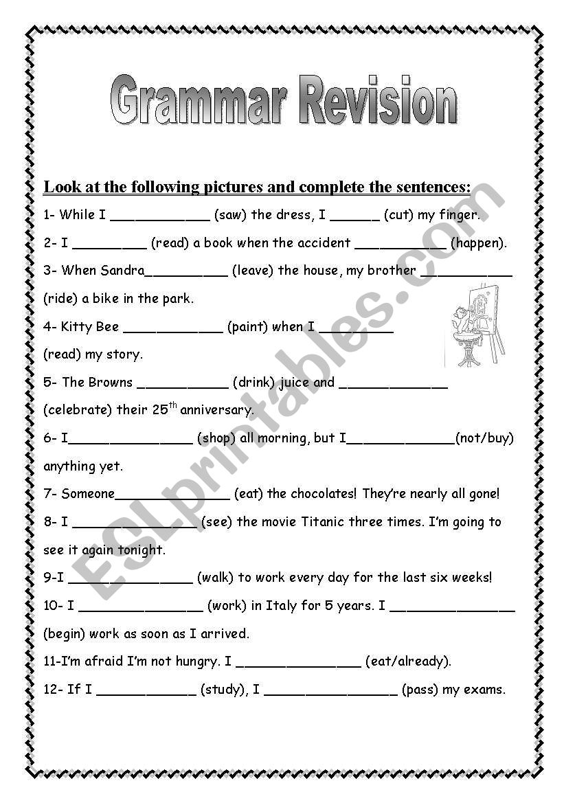 revision worksheet