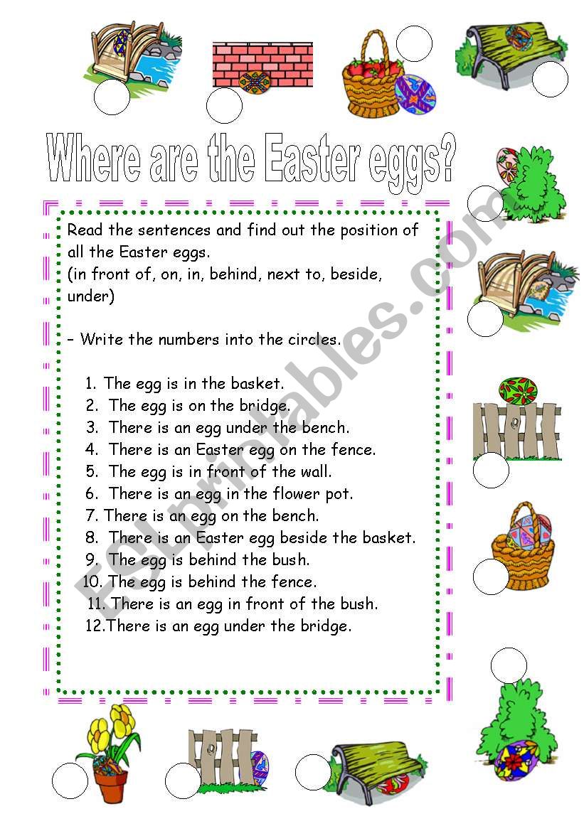 Where are the Easter eggs?  - 2/2