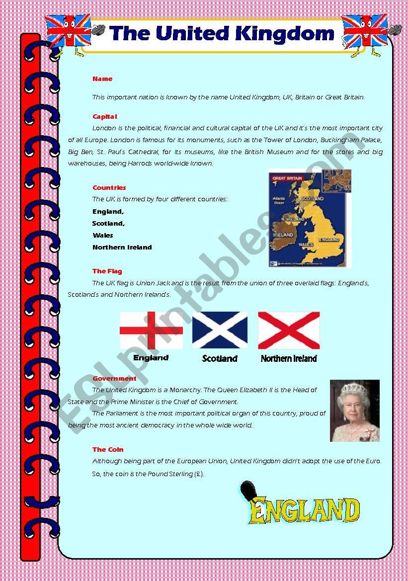 UK worksheet
