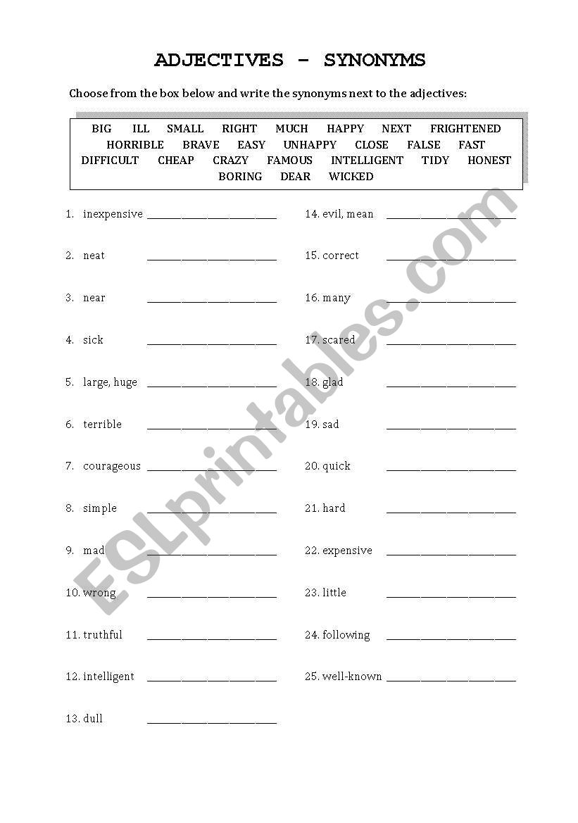 synonyms-and-antonyms-adjectives-esl-worksheet-by-anglisti