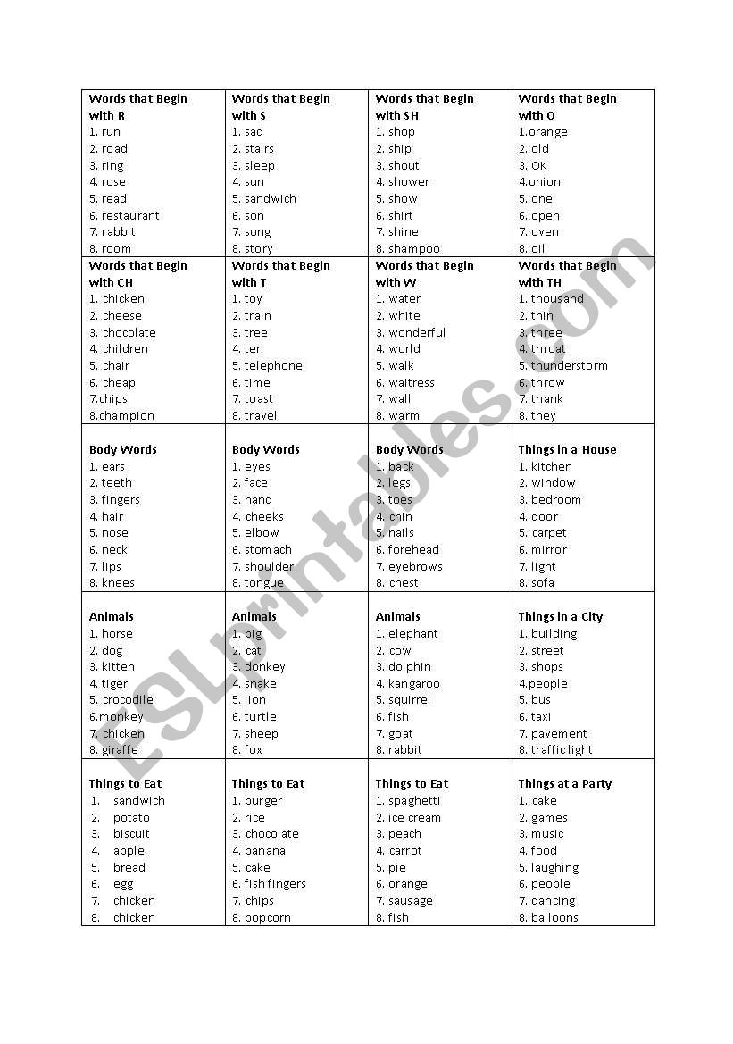 Just a minute! worksheet