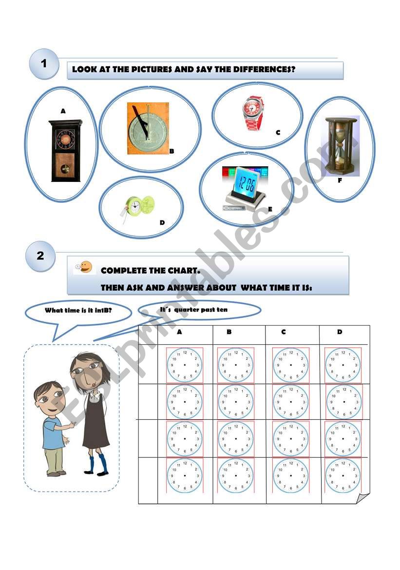 time worksheet