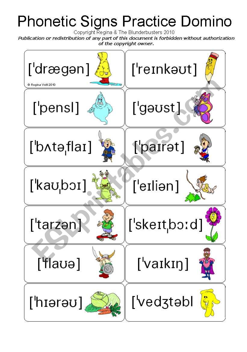 Pronunciation - IPA Symbol Card Game Lesson Plan for Kindergarten