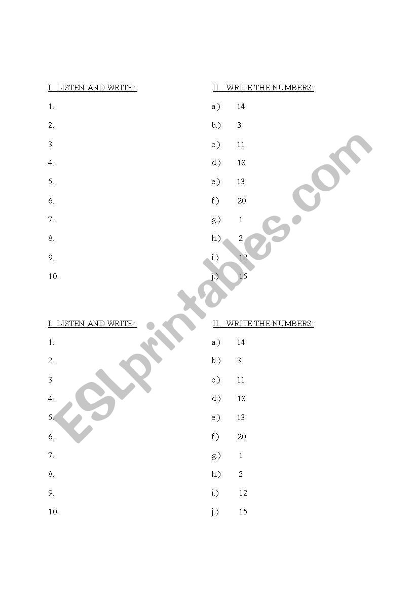 grammar test worksheet