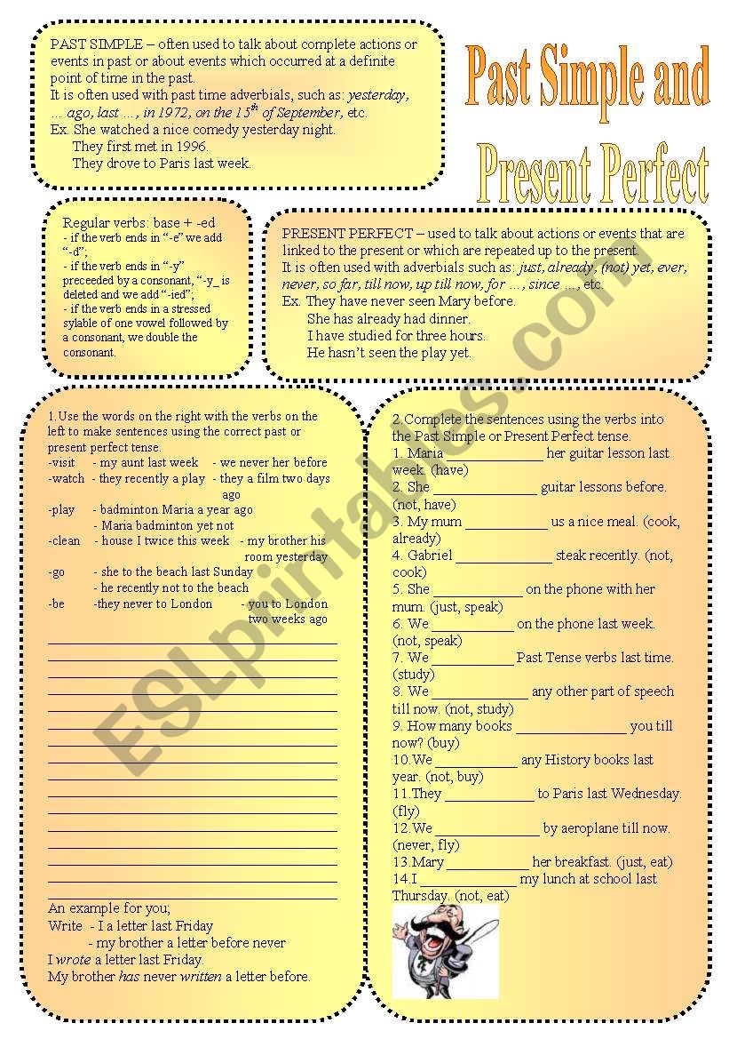 Present Perfect and Past Simple