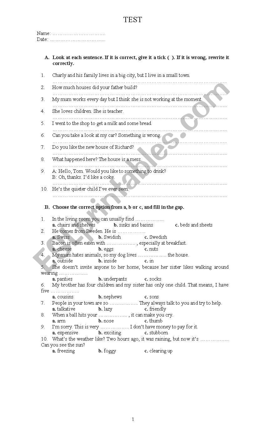 TEST (elementary) (hoja oficio)